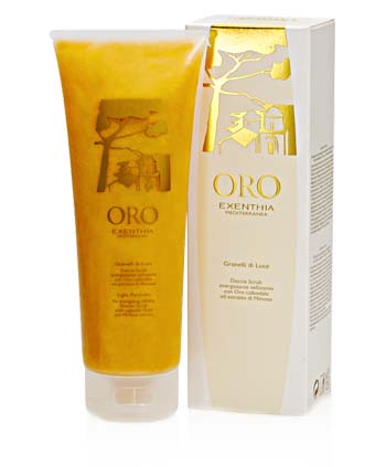 EXENTHIA MEDITERRANEA ORO GRANELLI DI LUCE DOCCIA SCRUB 250 ML - Luckyfarma.it
