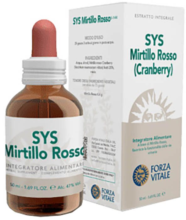 SYS MIRTILLO ROSSO GOCCE 50 ML - Luckyfarma.it