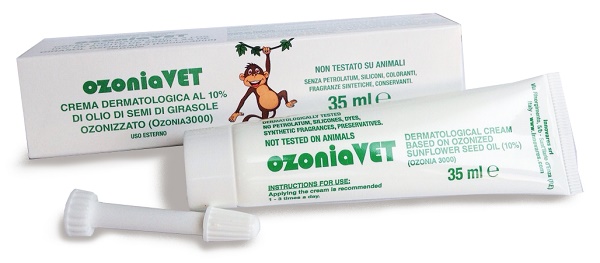 OZONIAVET CREMA DERMATOLOGICA VETERINARIA 35 ML - Luckyfarma.it