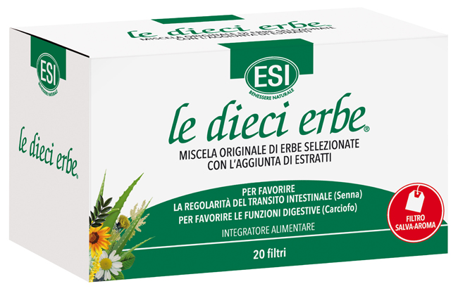 ESI LE DIECI ERBE TISANA 20 FILTRI - Luckyfarma.it