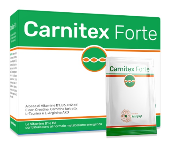 CARNITEX FORTE 20 BUSTINE 100 G - Luckyfarma.it