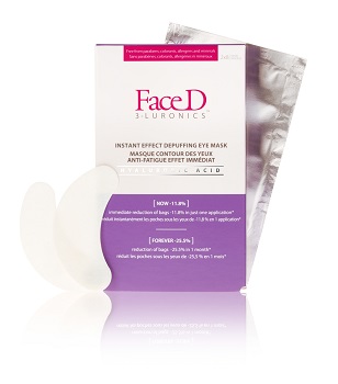 FACE D MASCHERA DEFATICANTE OCCHI EFFETTO IMMEDIATO 8 X 2 PEZZI - Luckyfarma.it