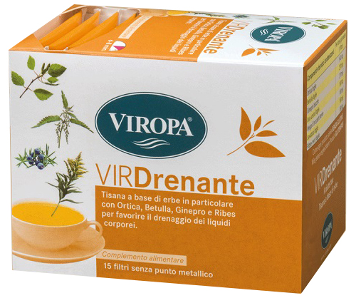 VIROPA DRENANTE TISANA 15 BUSTINE - Luckyfarma.it