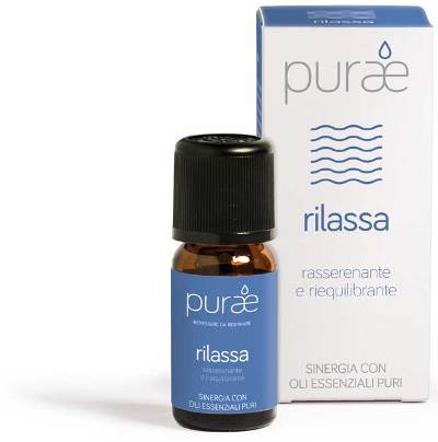 PURAE SINERGIA OLI ESSENZIALI RILASSA 10 ML - Luckyfarma.it