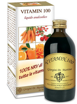 VITAMIN 100 LIQUIDO ANALCOLICO 200 ML - Luckyfarma.it