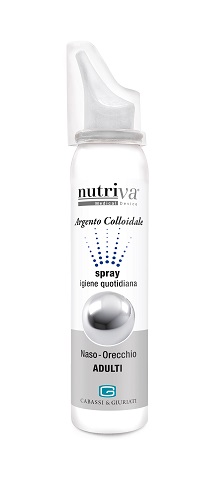 NUTRIVA ARGENTO COLLOIDALE NASO/ORECCHIE 100 ML - Luckyfarma.it
