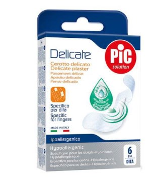 CEROTTO PIC DELICATE DITA ANTIBATTERICO 6 PEZZI - Luckyfarma.it