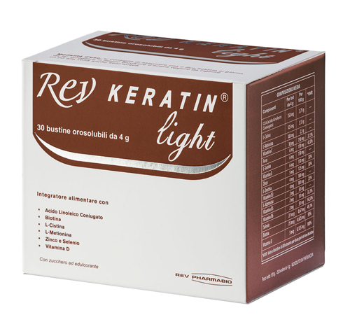 REV KERATIN LIGHT 30 BUSTE 120 G - Luckyfarma.it
