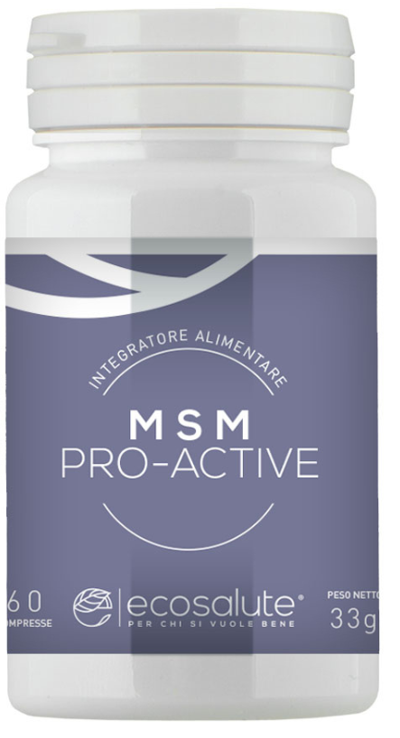 MSM PRO ACTIVE 60 COMPRESSE - Luckyfarma.it