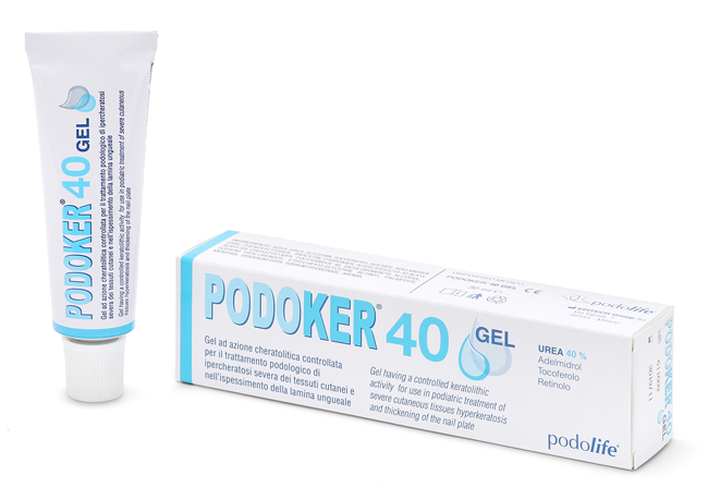PODOKER 40 GEL AZIONE CHERATOLITICA TUBO DA 30 ML CON APPLICATORE - Luckyfarma.it