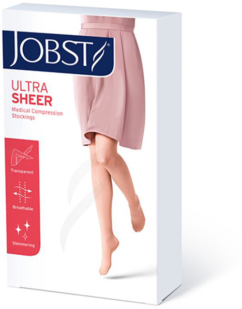 CALZA COMPRESSIVA JOBST ULTRASHEER 5-10MMHG COLLANT NATURAL 5 - Luckyfarma.it