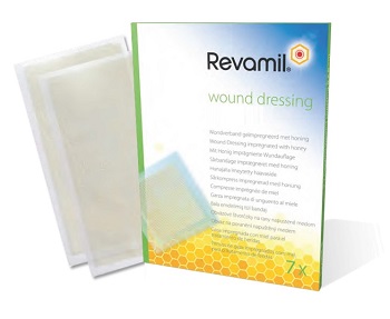 REVAMIL GARZE IMBEVUTE DI MIELE 10X10 CM 10 PEZZI - Luckyfarma.it