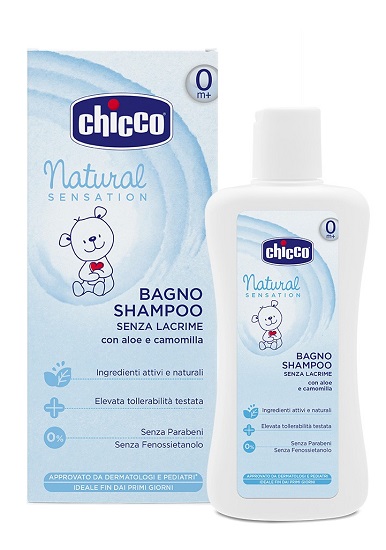 CHICCO BAGNO SHAMPOO NATURAL SENSATION 200 ML - Luckyfarma.it