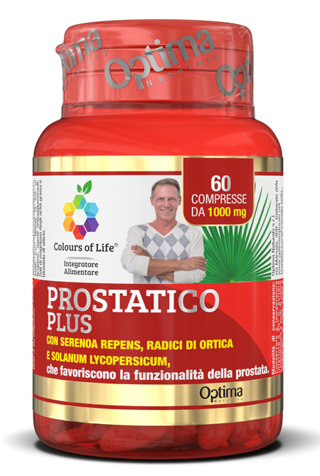 COLOURS OF LIFE PROSTATICO PLUS 60 COMPRESSE 1000 MG - Luckyfarma.it