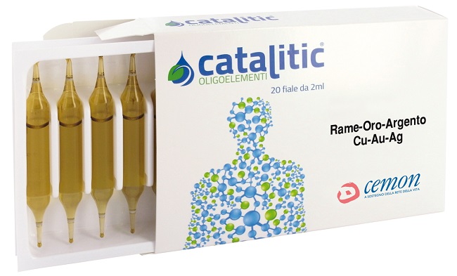 CATALITIC OLIGOELEMENTI RAME ORO ARGENTO CU-AU-AG 20 AMPOLLE - Luckyfarma.it
