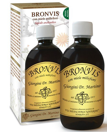 BRONVIS CON MIELE MILLEFIORI 500 ML - Luckyfarma.it