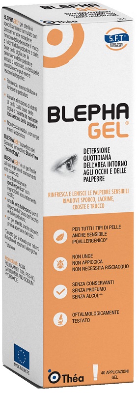 BLEPHAGEL GEL DETERGENTE PALPEBRE TUBO 30G - Luckyfarma.it