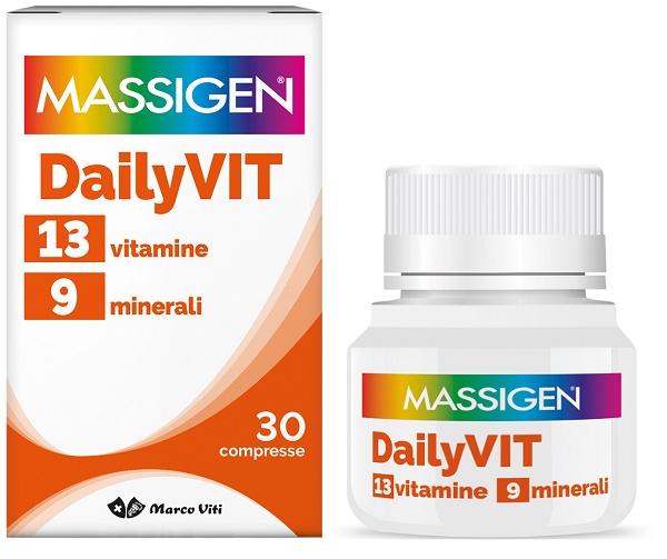 DAILYVIT+ 12 VITAMINE 11 MINERALI 30 COMPRESSE - Luckyfarma.it