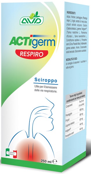 ACTIGERM RESPIRO SCIROPPO 250 ML - Luckyfarma.it