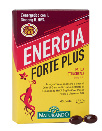 ENERGIA FORTE PLUS 40 PERLE - Luckyfarma.it