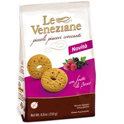LE VENEZIANE BISCOTTI FRUTTI DI BOSCO 250 G - Luckyfarma.it