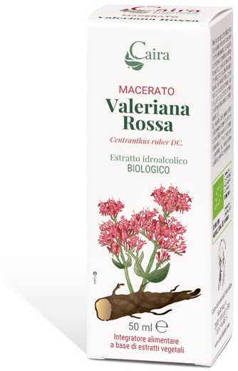 CAIRA VALERIANA ROSSA MACERATO IDROALCOLICO BIO GOCCE 50 ML - Luckyfarma.it