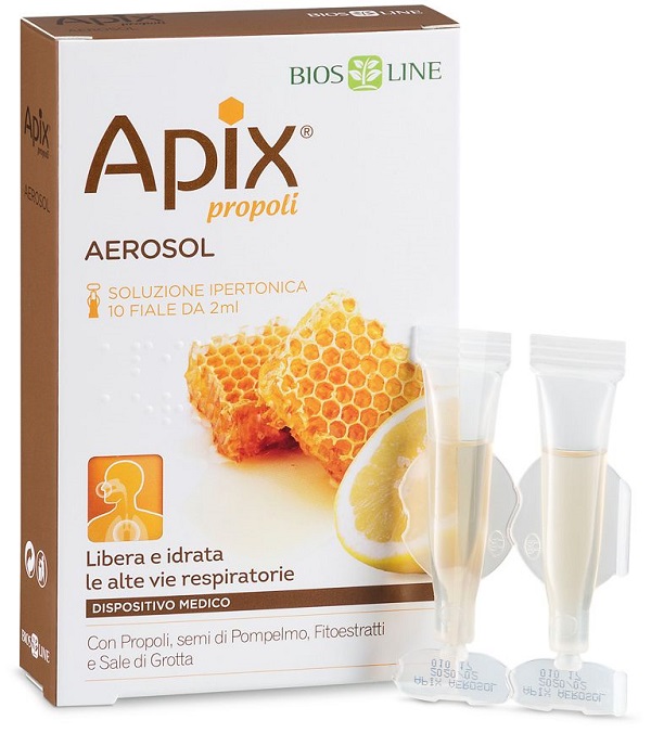 APIX PROPOLI AEROSOL 10 FIALE MONODOSE X 2 ML - Luckyfarma.it
