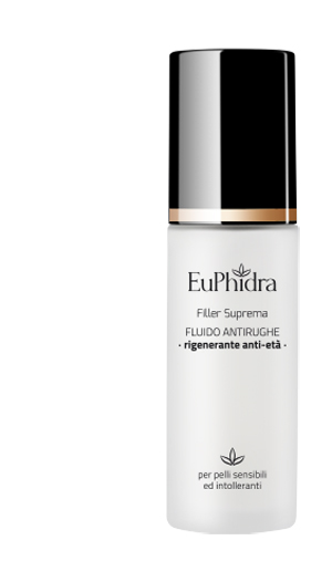 EUPHIDRA FILLER SUPREMA FLUIDO ANTIRUGHE PELLI SENSIBILI INTOLLERANTI FLACONE 30 ML - Luckyfarma.it
