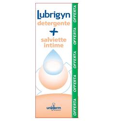 LUBRIGYN COFANETTO DETERGENTE 200 ML + 15 SALVIETTINE - Luckyfarma.it