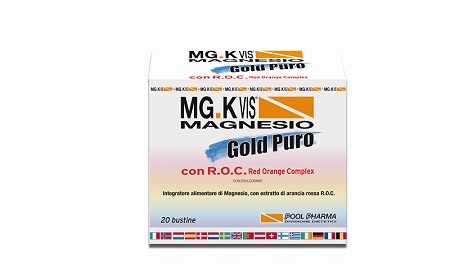 MGK VIS MAGNESIO GOLD PURO 20 BUSTE - Luckyfarma.it