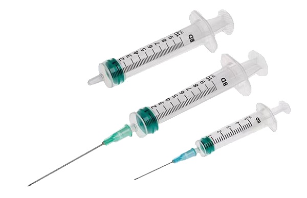 SIRINGA BECTON DICKINSON EMERALD CAPACITA' 5ML 23 GAUGE 11/4 10 PEZZI - Luckyfarma.it