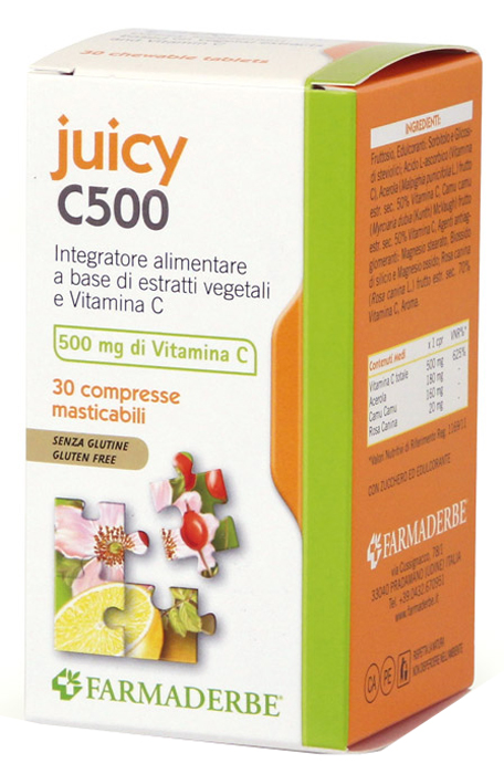 JUICY C 500 30 COMPRESSE - Luckyfarma.it