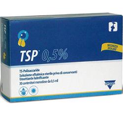 TSP 0,5% SOLUZIONE OFTALMICA UMETTANTE LUBRIFICANTE 30 FLACONCINI MONODOSE 0,5 ML - Luckyfarma.it
