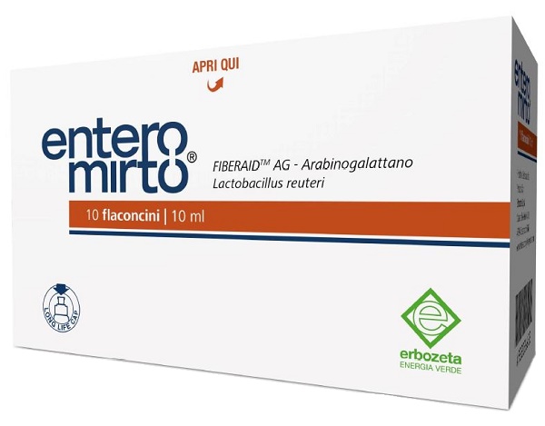 ENTERO MIRTO 10 FLACONCINI DA 10 ML - Luckyfarma.it