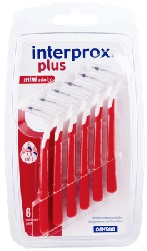 INTERPROX PLUS MINICONICO ROSSO 6 PEZZI - Luckyfarma.it
