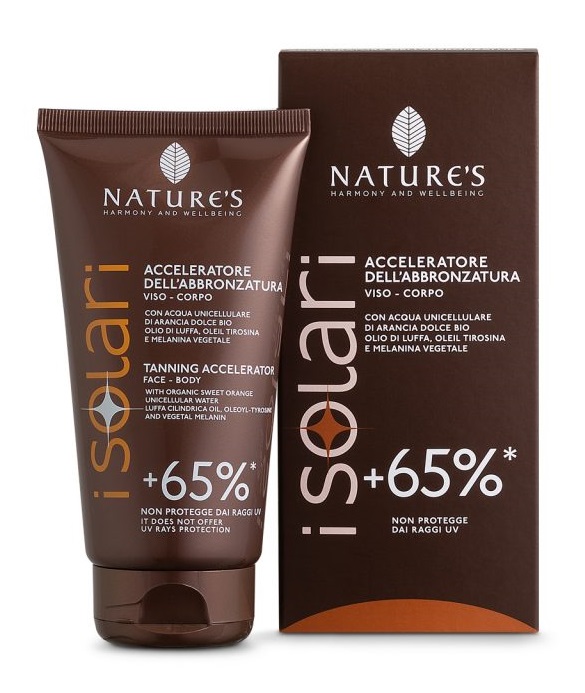 NATURES I SOLARI ACCELERATORE DELL'ABBRONZATURA +65% 150 ML - Luckyfarma.it