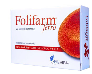 FOLIFARM FERRO 20 CAPSULE - Luckyfarma.it