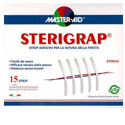 CEROTTO PER SUTURA MASTER-AID STERIGRAP 7,5X0,3 15 PEZZI - Luckyfarma.it