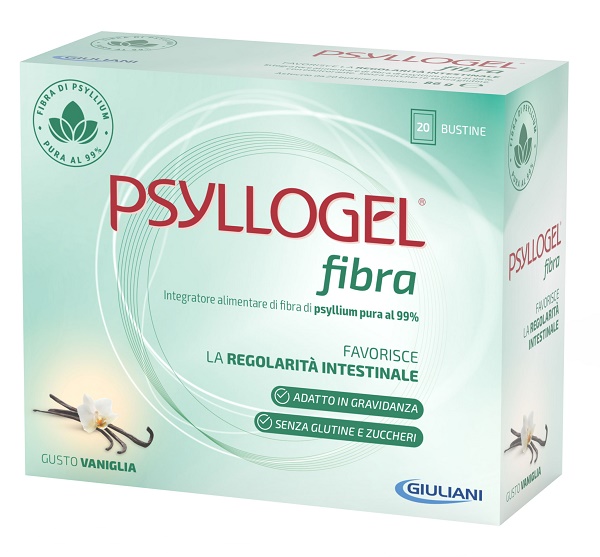 PSYLLOGEL FIBRA VANIGLIA 20 BUSTINE - Luckyfarma.it