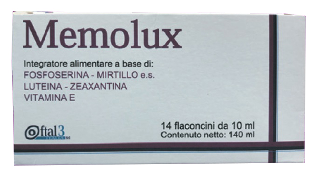 MEMOLUX 14 FLACONCINI 10 ML - Luckyfarma.it
