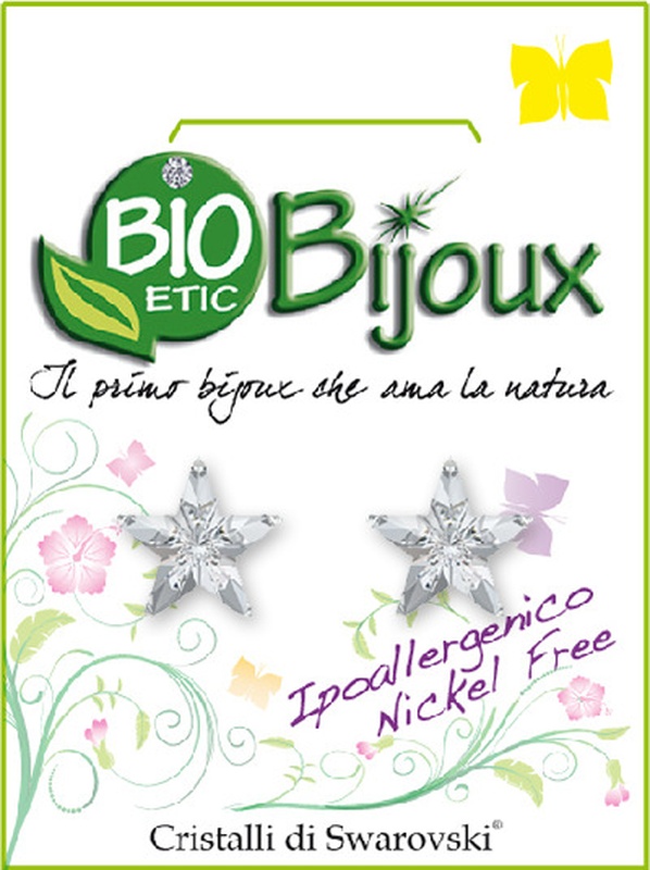ORECCHINO STELLA 10MM CRYSTAL - Luckyfarma.it