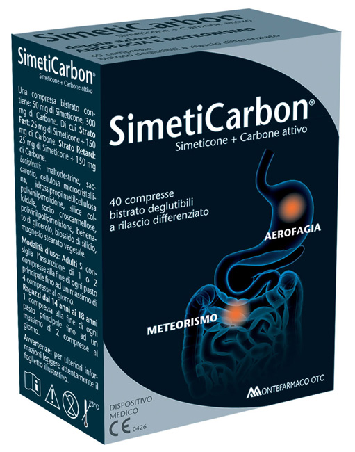 SIMETICARBON 40 COMPRESSE - Luckyfarma.it