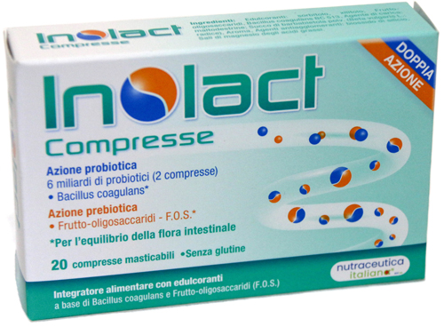 INOLACT 20 COMPRESSE MASTICABILI - Luckyfarma.it