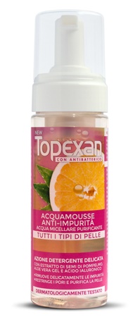 NEW TOPEXAN ACQUA MOUSSE ANTIMPURITA' 170 ML - Luckyfarma.it