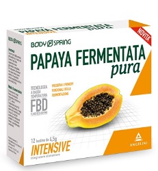 BODY SPRING PAPAYA FERMENTATA PURA INTENSIVE 12 BUSTINE - Luckyfarma.it