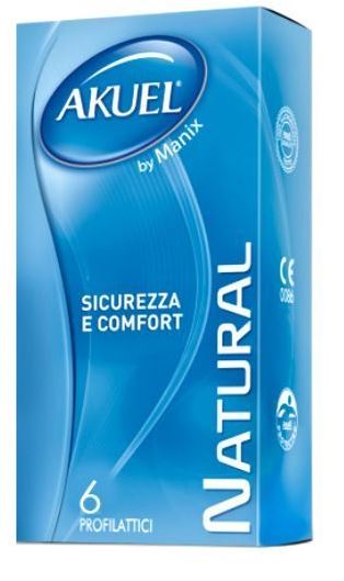 PROFILATTICO ANSELL AKUEL BY MANIX NATURAL B 6 PEZZI - Luckyfarma.it