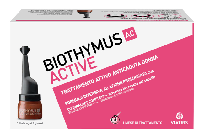BIOTHYMUS AC ACTIVE TRATTAMENTO ATTIVO ANTICADUTA DONNA 10 FIALE - Luckyfarma.it