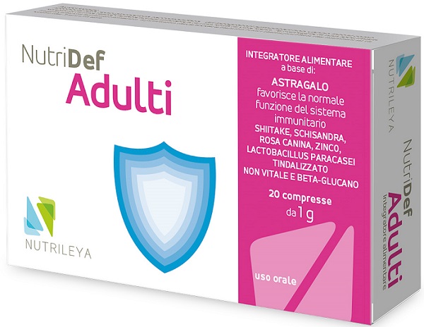 NUTRIDEF ADULTI 20 COMPRESSE - Luckyfarma.it