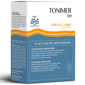 TONIMER LAB AEROSOL 18 FLACONCINI 3 ML MONODOSE - Luckyfarma.it