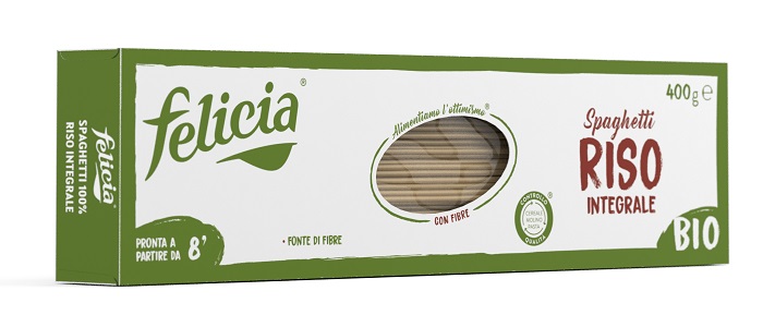 FELICIA BIO RISO INTEGRALE SPAGHETTI 400 G - Luckyfarma.it